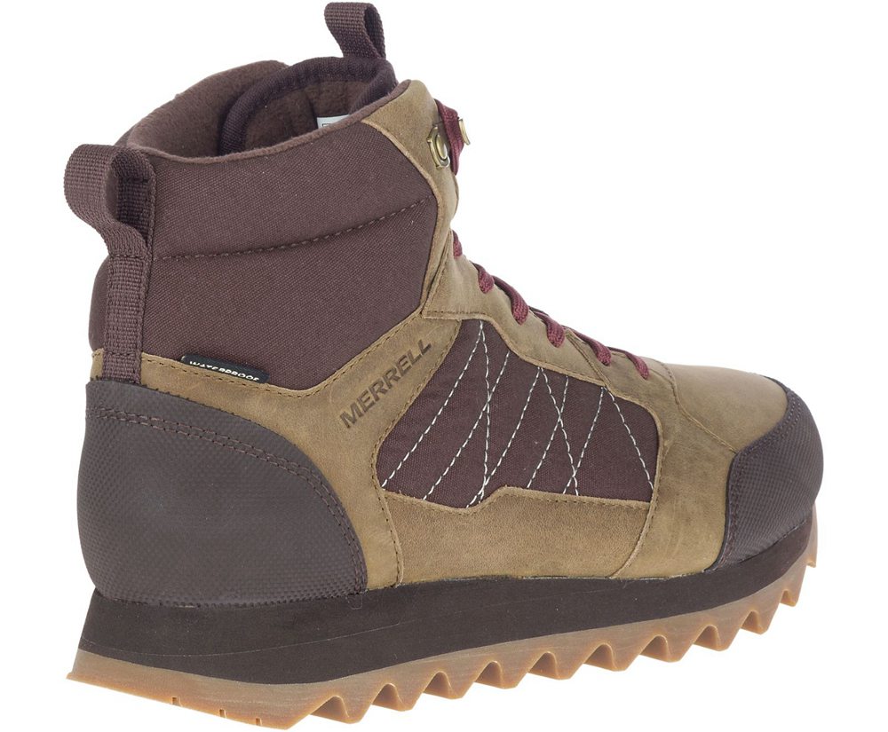 Merrell Støvler Herre - Alpine Mid Polar Waterproof - Brune - YSW852490